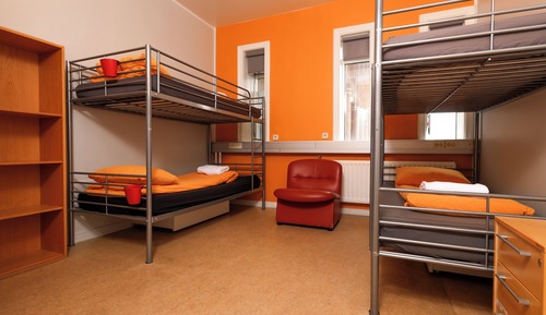 Economy Quadruple Room with Shared Bathroom