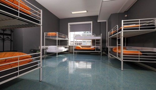 Bunk bed in 8 people dormitory