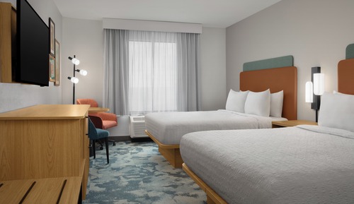 Room, 2 Queen Beds, Non Smoking