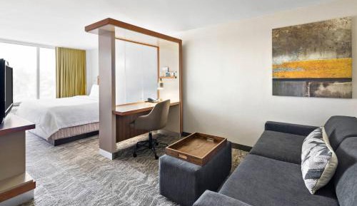 King Suite with Trundle Sofa - Hearing Accessible